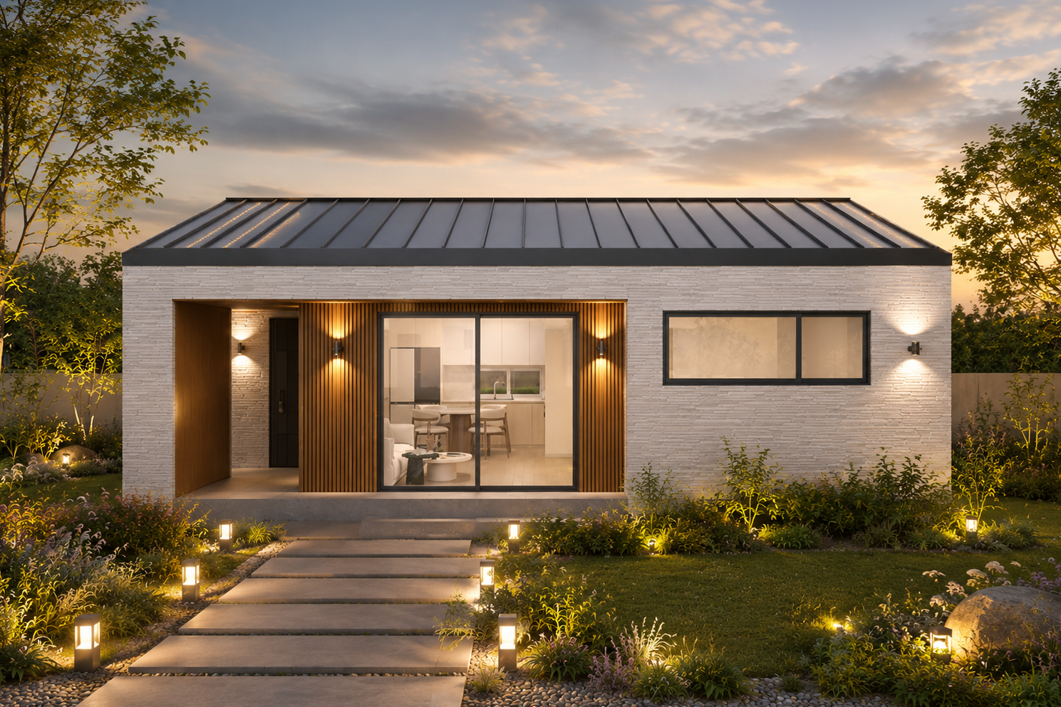 THE H-18P2 modular home