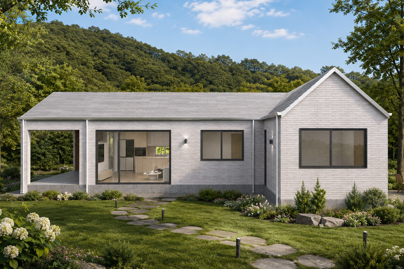 THE H-25P5 modular home
