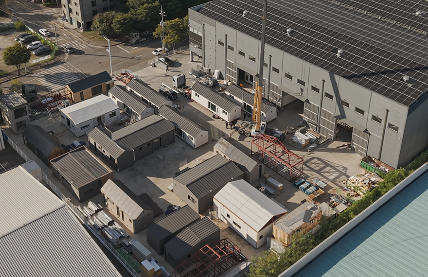 Hansung Modular showroom building